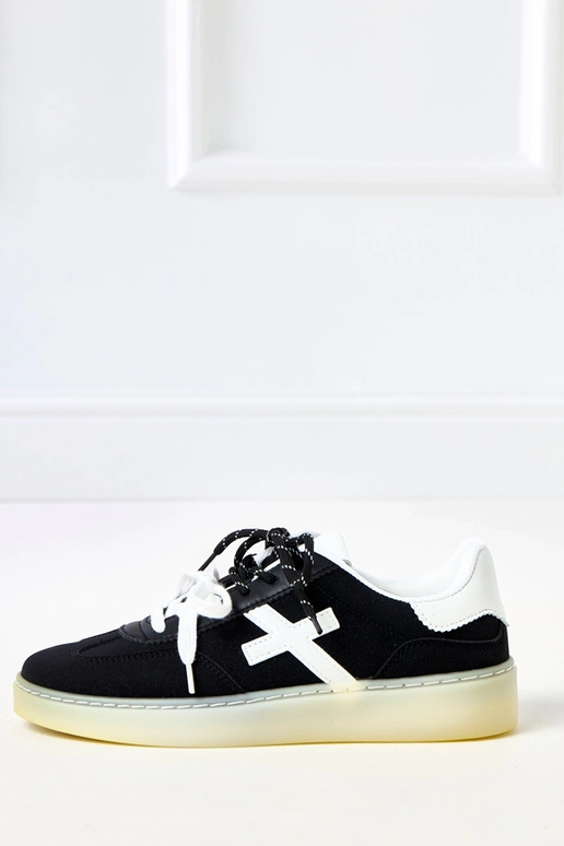 Sneaker nere con piattaforma e...