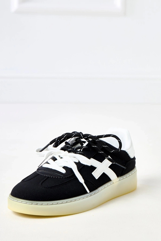 Sneaker nere con piattaforma e...