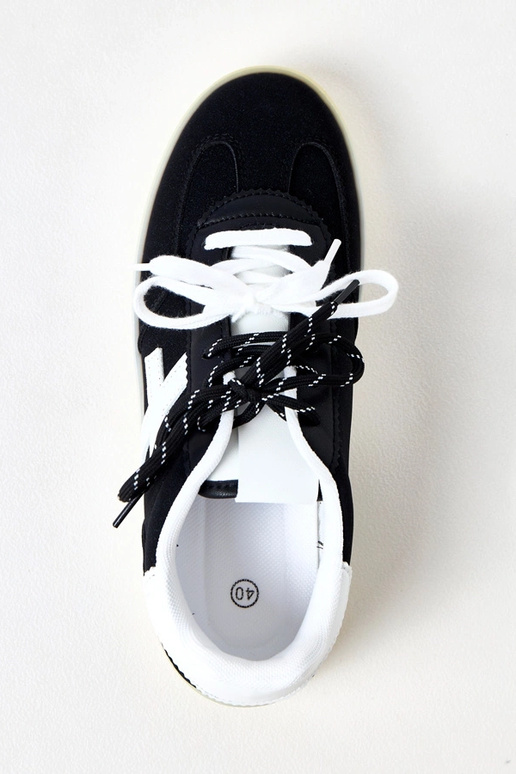 Sneaker nere con piattaforma e...