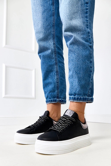 Scarpe sportive nere con...