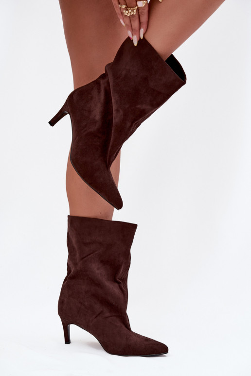 Un modello convincente Stivali da donna con tacchi sottili CzekoladoAe Solvienne