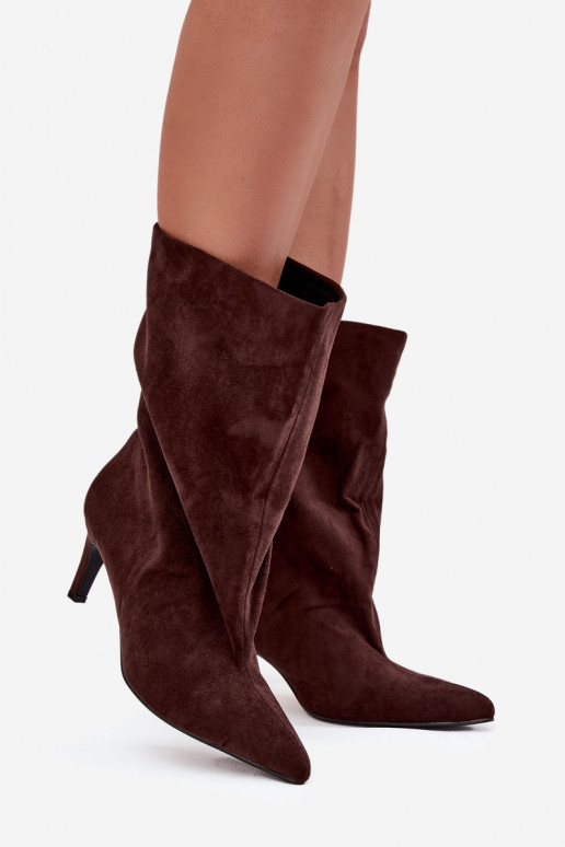 Un modello convincente Stivali da donna con tacchi sottili CzekoladoAe Solvienne