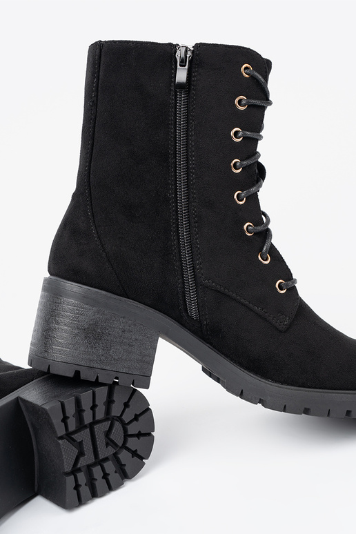 Conveniente colore nero scarpe z okrągłym noskiem Conveniente colore nero scarpe z okrągłym noskiem