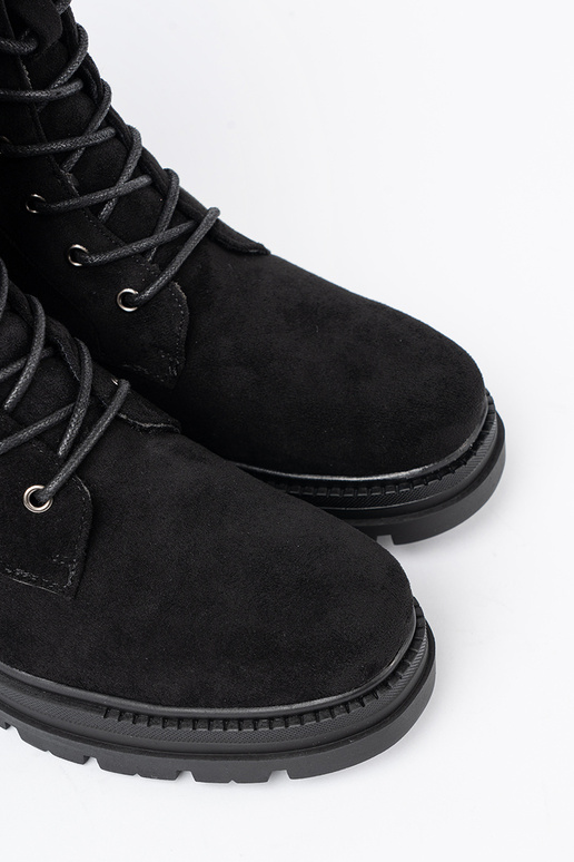 colore nero allacciato stivali da equitazione alti na masyAnej podeszAie colore nero allacciato stivali da equitazione alti na masyAnej podeszAie