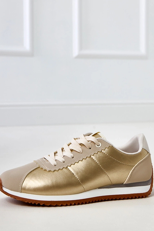 Sneakers sportive color sabbia con... Sneakers sportive color sabbia con...