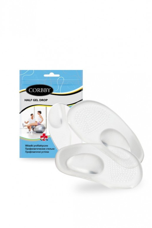 CORBBY Solette in gel per le dita dei piedi