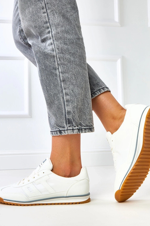 Scarpe sportive bianche con elementi...