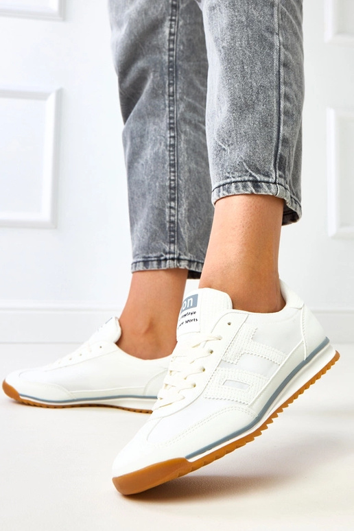 Scarpe sportive bianche con elementi...