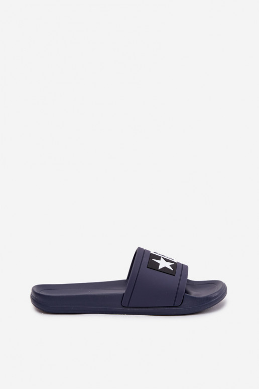 Femminile Pantofole Big Star DD274A265 quelli blu-Colore bianco Femminile Pantofole Big Star DD274A265 quelli blu-Colore bianco