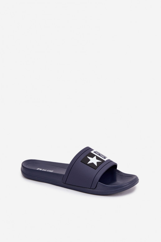 Femminile Pantofole Big Star DD274A265 quelli blu-Colore bianco Femminile Pantofole Big Star DD274A265 quelli blu-Colore bianco