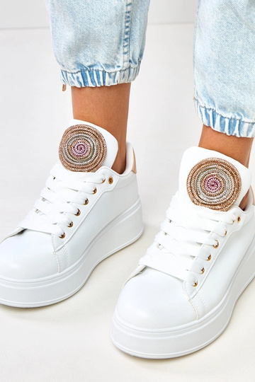 Sneakers bianche con... 2