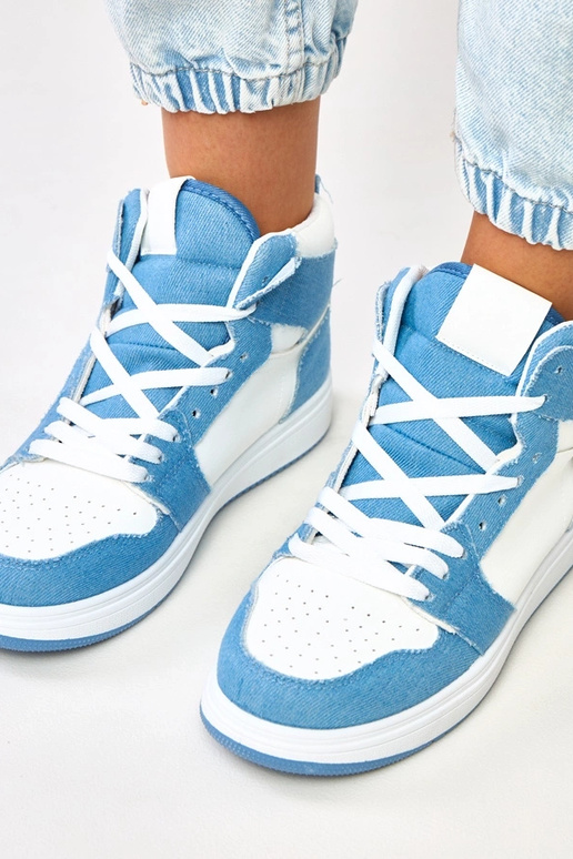 Sneakers alte sopra la caviglia con...