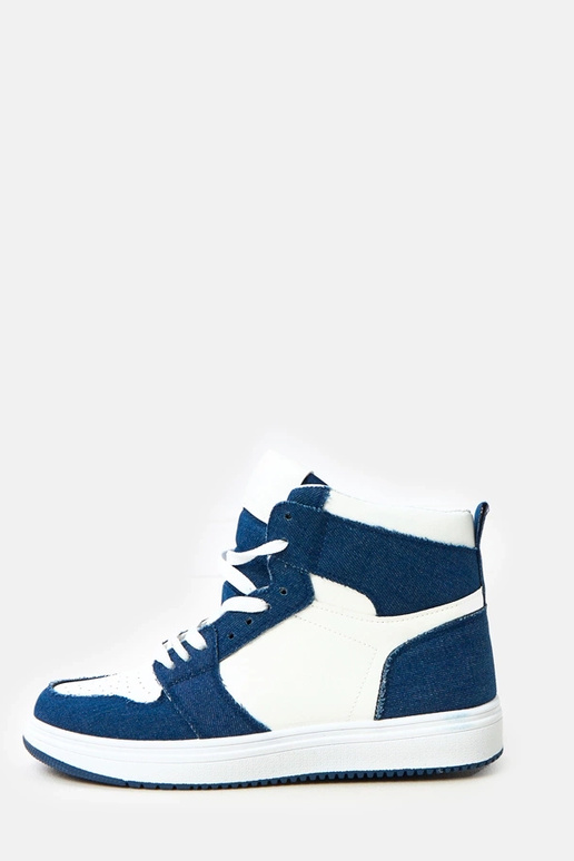 Sneakers alte sopra la caviglia con...