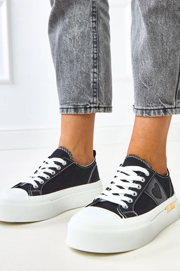 Scarpe sportive nere con...