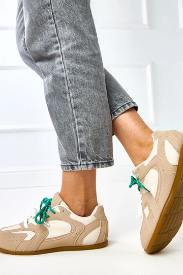 Scarpe sportive sabbia con doppio lacci Casey 2