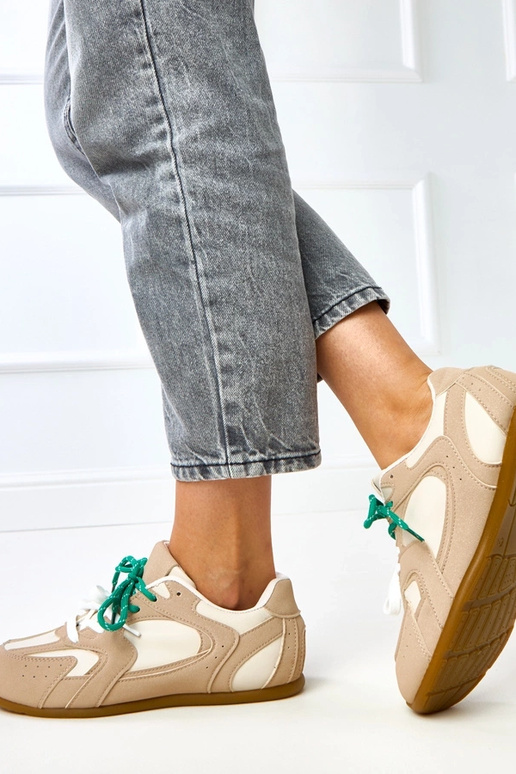 Scarpe sportive sabbia con doppio...