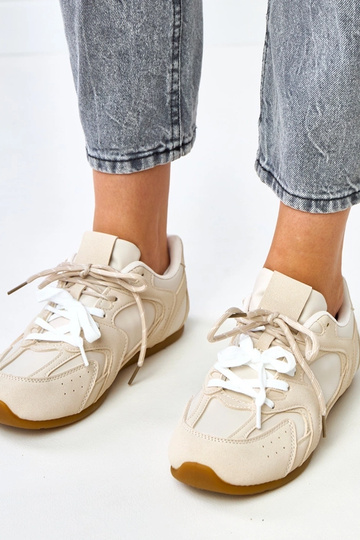 Scarpe sportive rosa con accento bianco Manaar 2