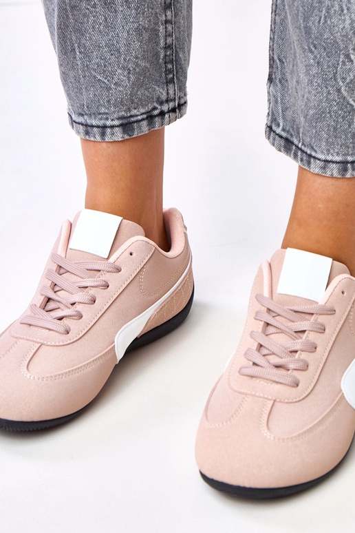 Scarpe sportive nere con accento...