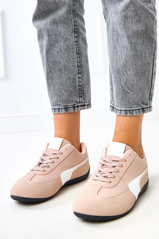 Scarpe sportive nere con accento...