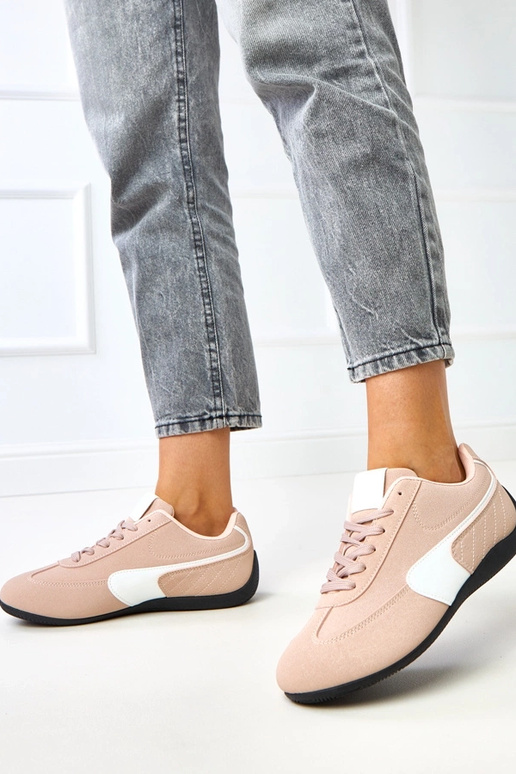 Scarpe sportive nere con accento...