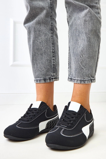 Scarpe sportive gialle con...