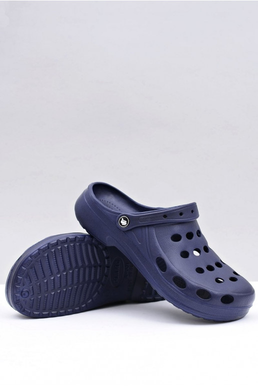 Deveschio Pantofole sandali Do Ogrodu Basen blu scuro Deveschio Pantofole sandali Do Ogrodu Basen blu scuro