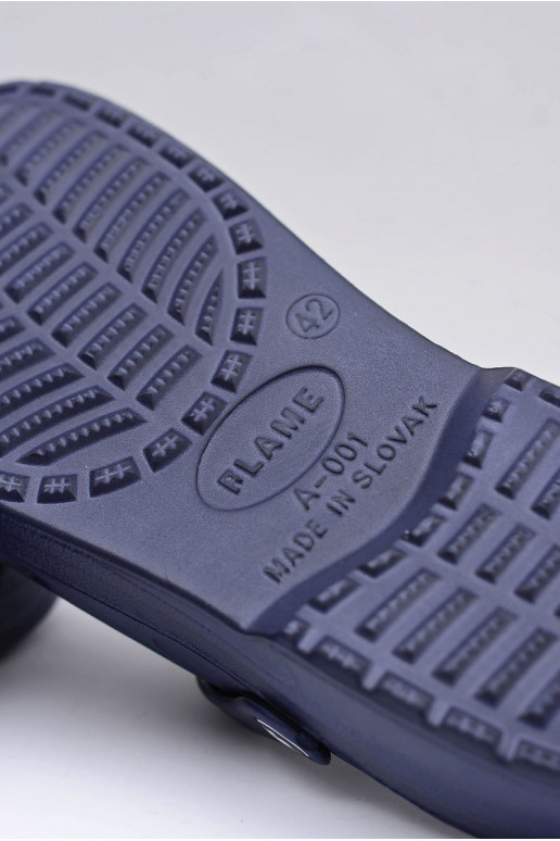 Deveschio Pantofole sandali Do Ogrodu Basen blu scuro Deveschio Pantofole sandali Do Ogrodu Basen blu scuro