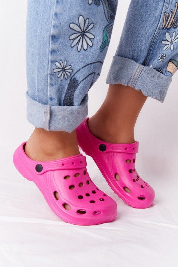 Femminile Pantofole sandali Abilitato Basen colore rosa Pantofole leggere EVA