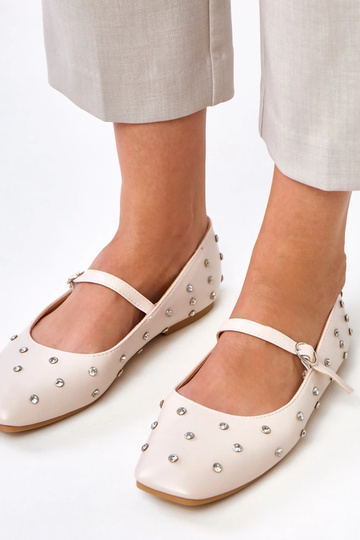 Ballerine color sabbia con... 2