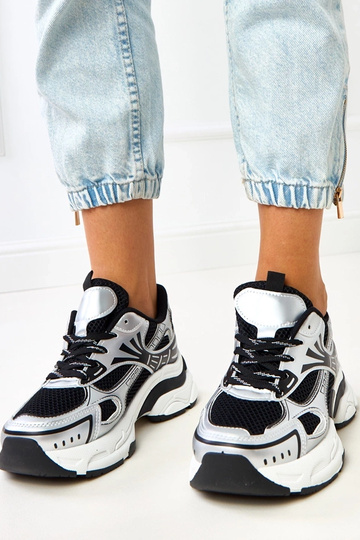 Scarpe sportive nere con...