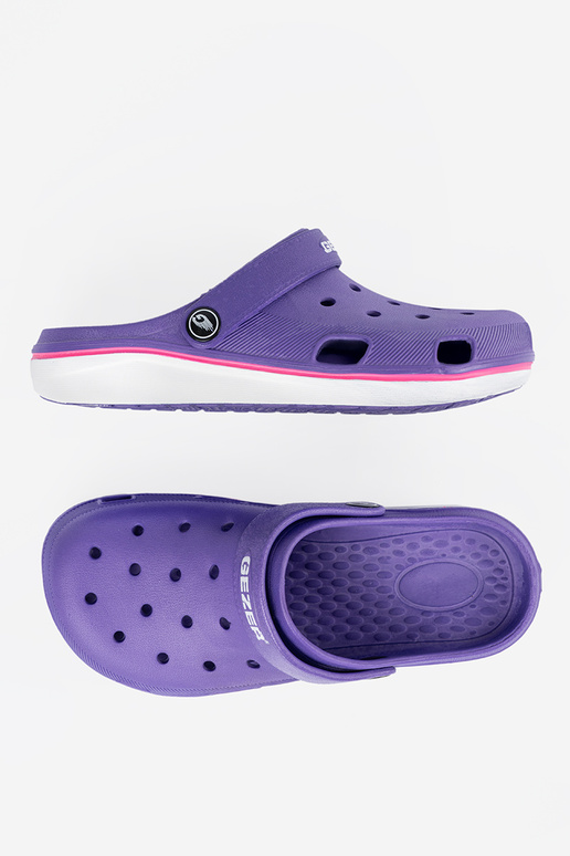Colore viola scarpe typu Crocs