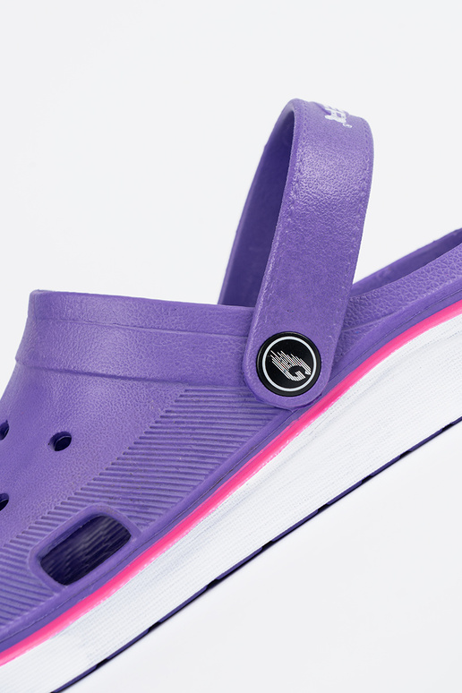 Colore viola scarpe typu Crocs