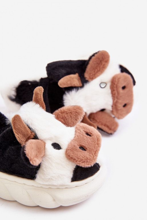 Infantile con una pelliccia Pantofole Con un tema KroAy Colore bianco Tamorrin Infantile con una pelliccia Pantofole Con un tema KroAy Colore bianco Tamorrin