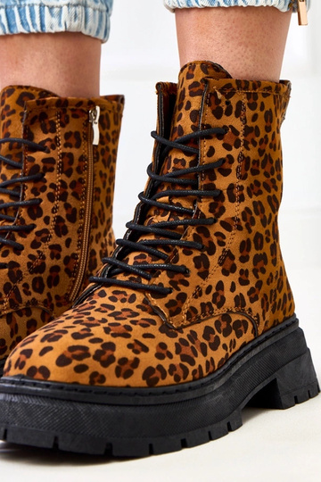 Stivaletti marroni con... 2