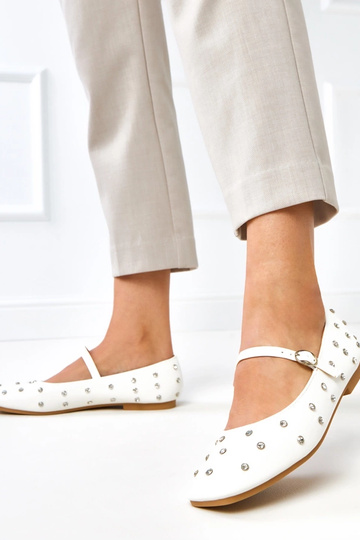 Ballerine bianche con...