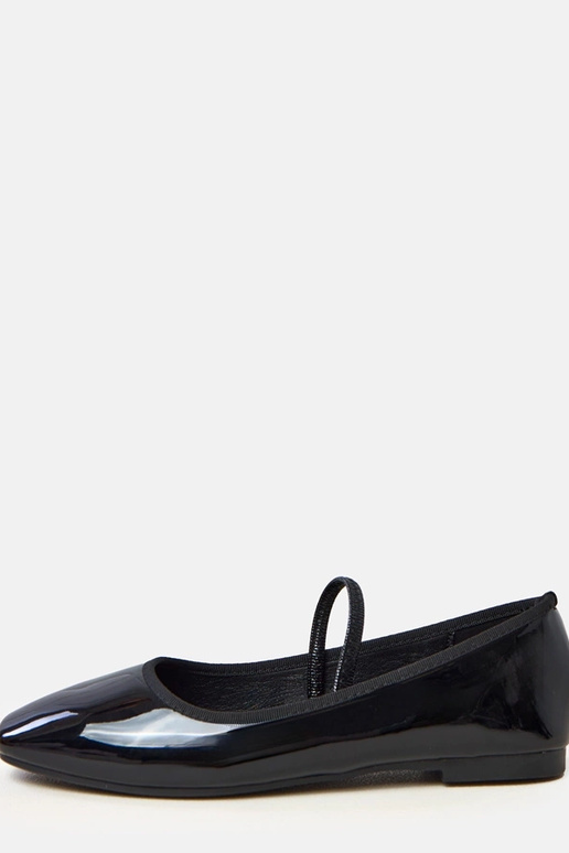 Ballerine verniciate nere con... Ballerine verniciate nere con...