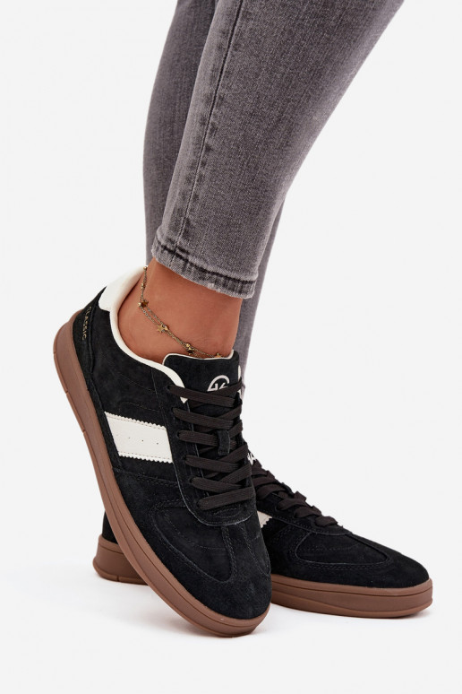 dalla pelle scamosciata Scarpe modello sneakers Femminile Vinceza 14029 colore nero dalla pelle scamosciata Scarpe modello sneakers Femminile Vinceza 14029 colore nero