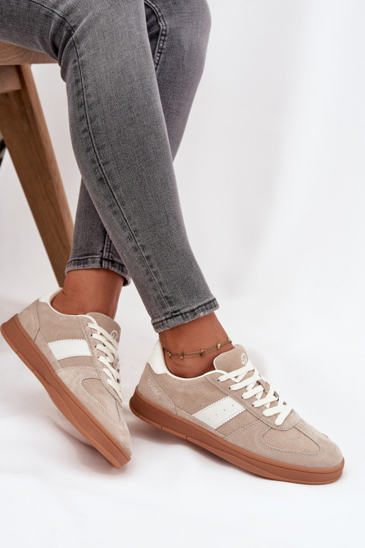 dalla pelle scamosciata Scarpe modello sneakers Femminile Vinceza 14029 beige dalla pelle scamosciata Scarpe modello sneakers Femminile Vinceza 14029 beige