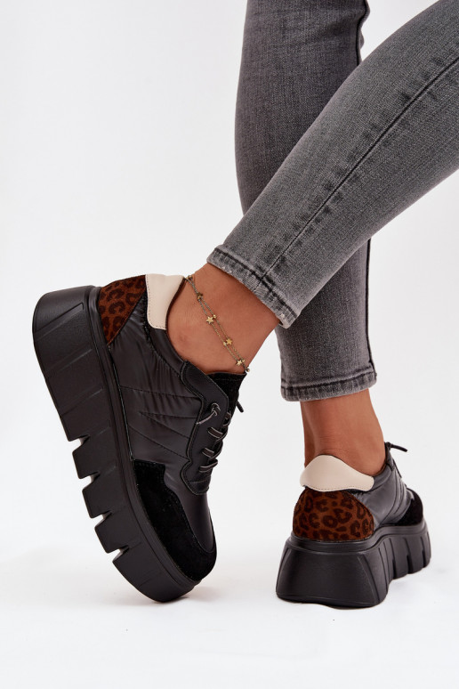 scarpe da ginnastica Scarpe modello sneakers Femminile con una piattaforma Vinceza 58565 colore nero scarpe da ginnastica Scarpe modello sneakers Femminile con una piattaforma Vinceza 58565 colore nero