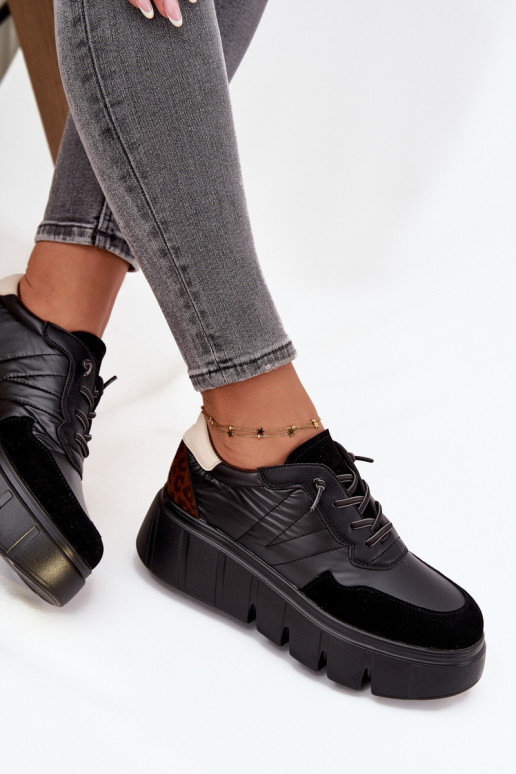 scarpe da ginnastica Scarpe modello sneakers Femminile con una piattaforma Vinceza 58565 colore nero scarpe da ginnastica Scarpe modello sneakers Femminile con una piattaforma Vinceza 58565 colore nero