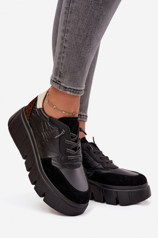 scarpe da ginnastica Scarpe modello sneakers Femminile con una piattaforma Vinceza 58565 colore nero scarpe da ginnastica Scarpe modello sneakers Femminile con una piattaforma Vinceza 58565 colore nero