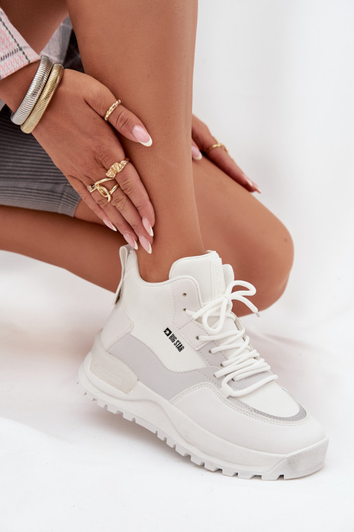 scarpe da ginnastica Femminile con una piattaforma Big Star SS274510 Colore bianco scarpe da ginnastica Femminile con una piattaforma Big Star SS274510 Colore bianco