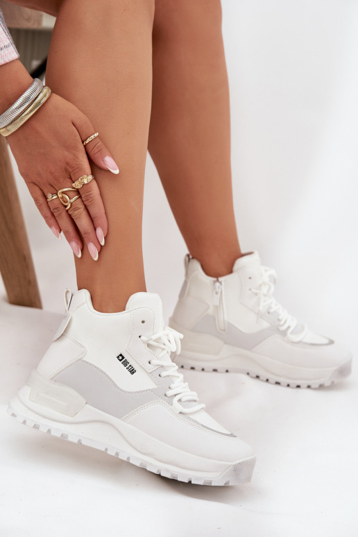 scarpe da ginnastica Femminile con una piattaforma Big Star SS274510 Colore bianco scarpe da ginnastica Femminile con una piattaforma Big Star SS274510 Colore bianco