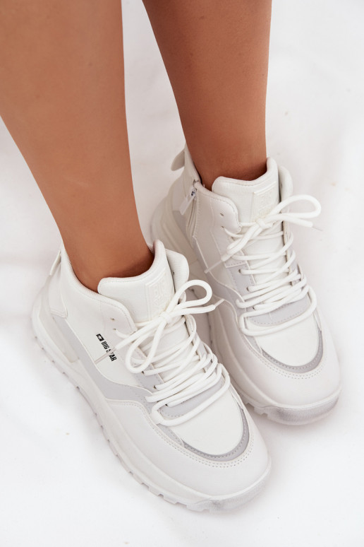 scarpe da ginnastica Femminile con una piattaforma Big Star SS274510 Colore bianco scarpe da ginnastica Femminile con una piattaforma Big Star SS274510 Colore bianco