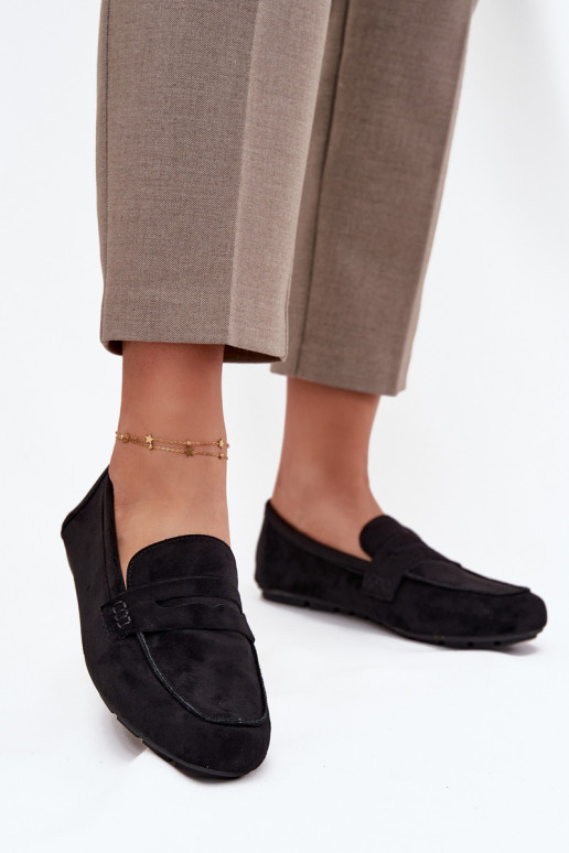 Mocassini Mocassini Appartamento delle donne colore nero Roseline