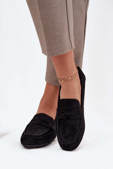 Mocassini Mocassini Appartamento delle donne colore nero Roseline 2