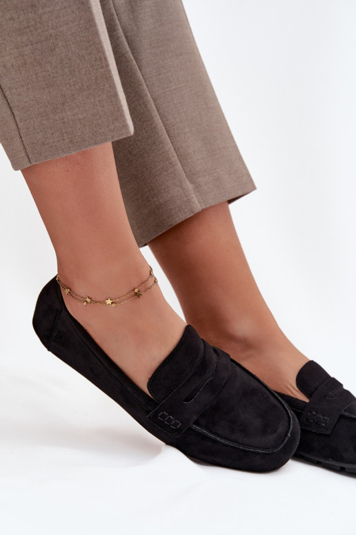 Mocassini Mocassini Appartamento delle donne colore nero Roseline