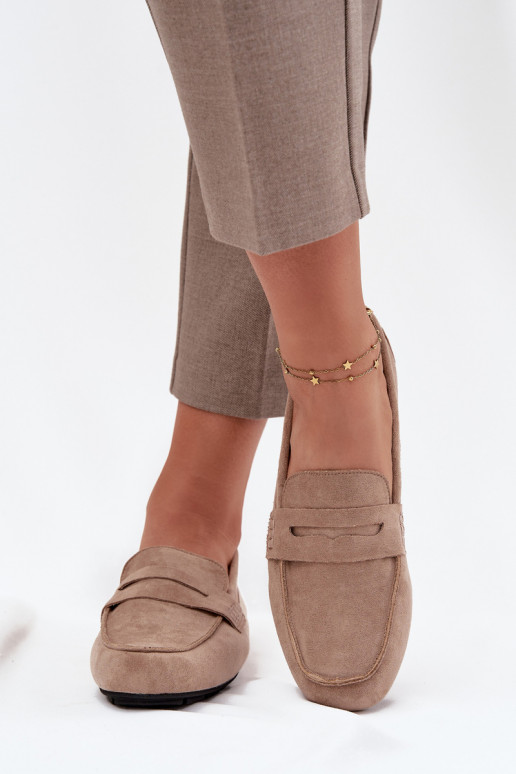 Mocassini Mocassini Appartamento delle donne beige Roseline