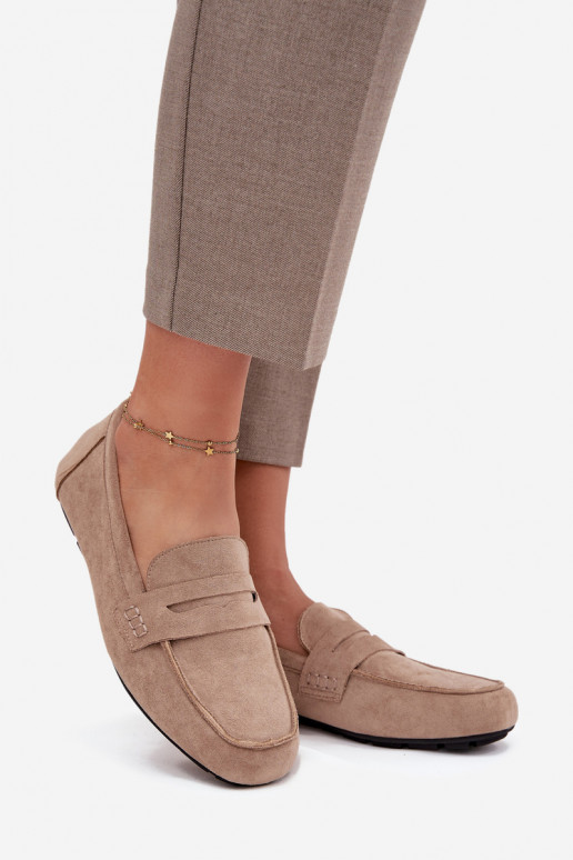 Mocassini Mocassini Appartamento delle donne beige Roseline