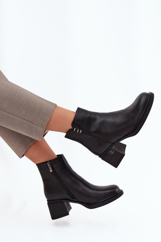 Pelle riscaldamento Stivali da donna Klocke Vinceza 91159 colore nero Pelle riscaldamento Stivali da donna Klocke Vinceza 91159 colore nero